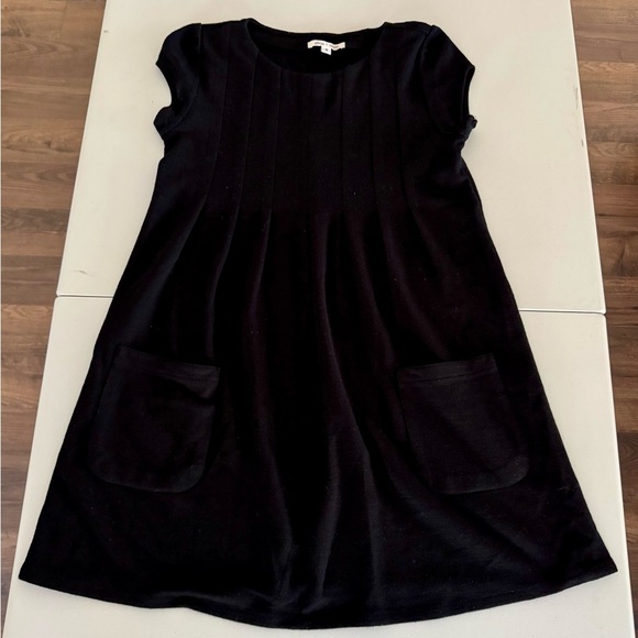 Alice and Olivia Wool pleated mini dress black small - Picture 7 of 7